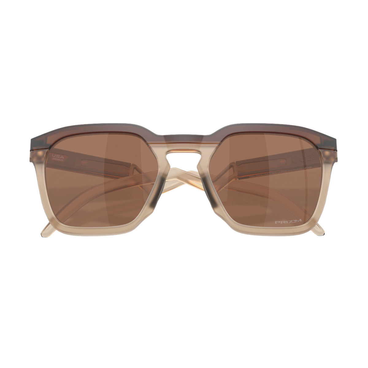 Oakley HSTN SQ Sunglasses - Matte Rootbeer/PRIZM Tungsten Lens image 4
