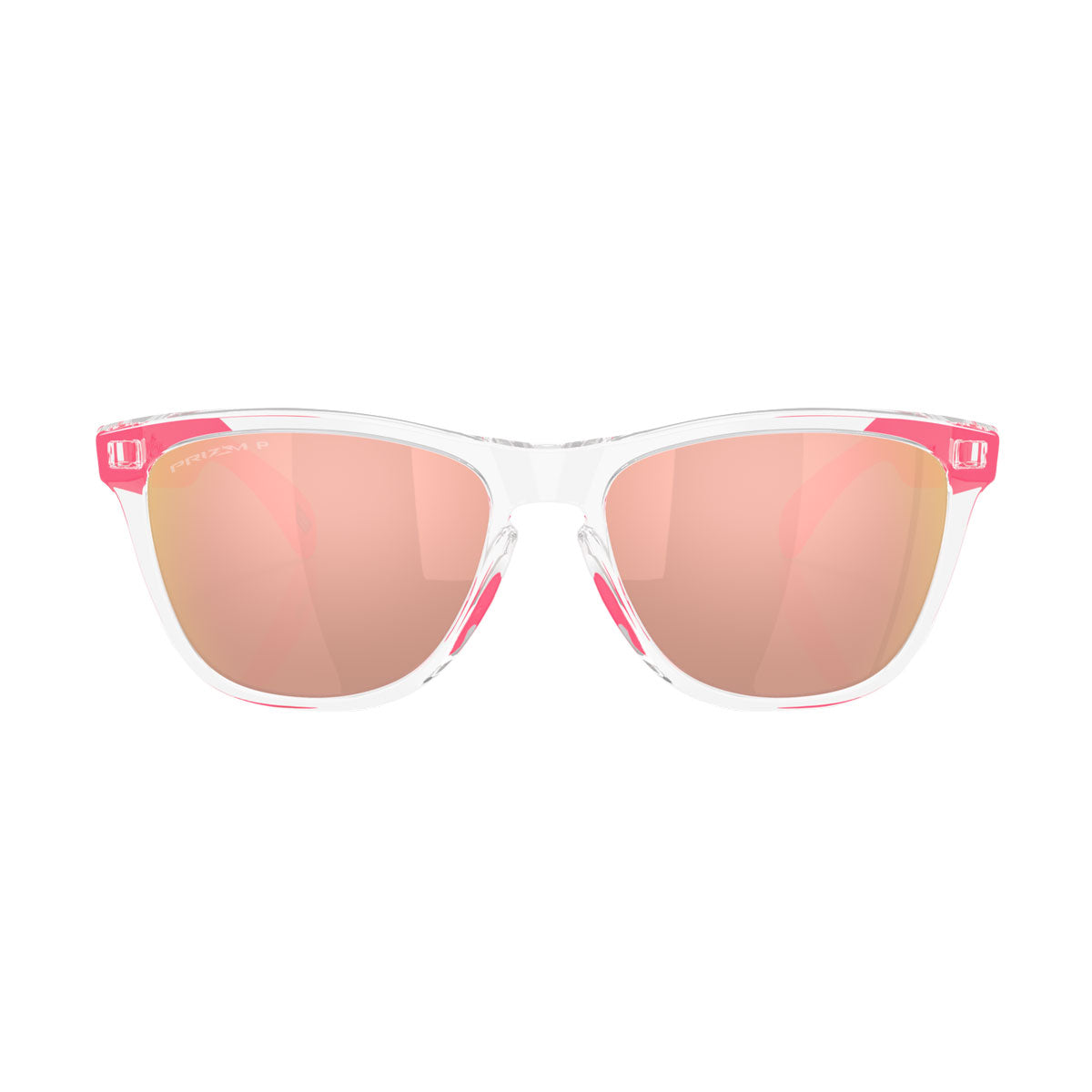 Oakley Frogskins Sunglasses - Clear/PRIZM Rose Gold Lens image 1