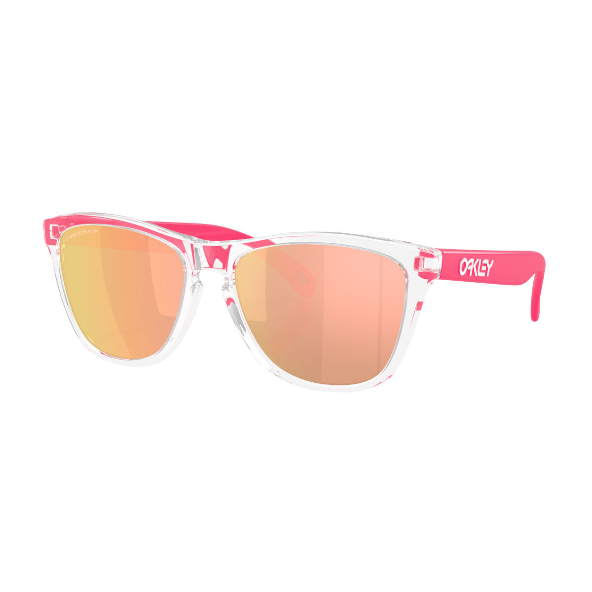 Oakley Frogskins Sunglasses - Clear/PRIZM Rose Gold Lens image 2