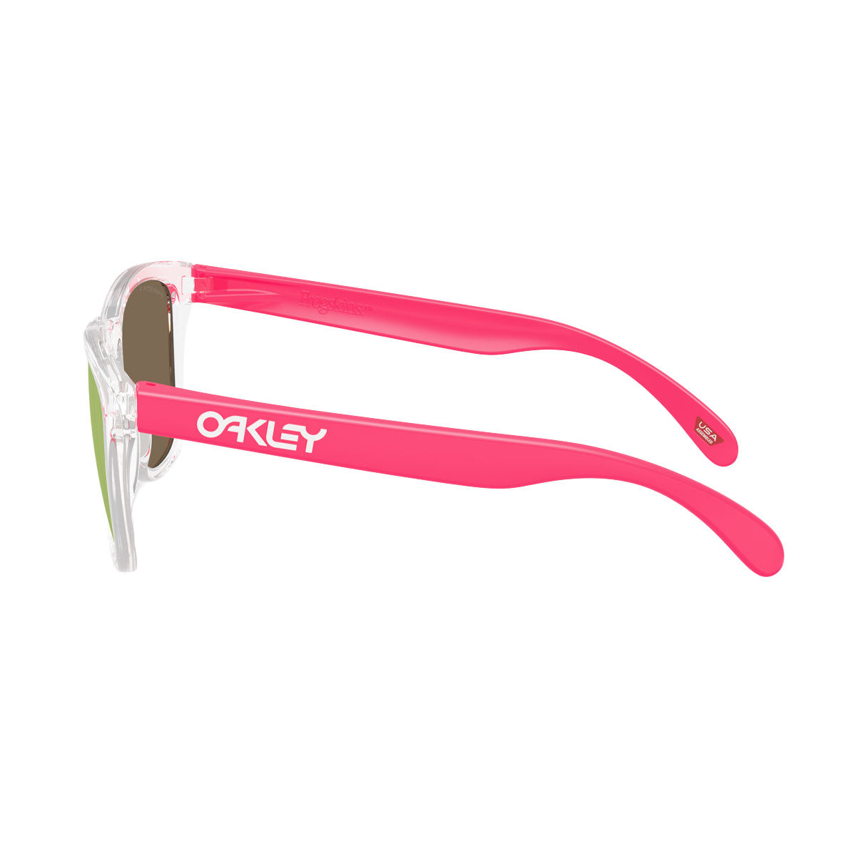 Oakley Frogskins Sunglasses - Clear/PRIZM Rose Gold Lens image 3