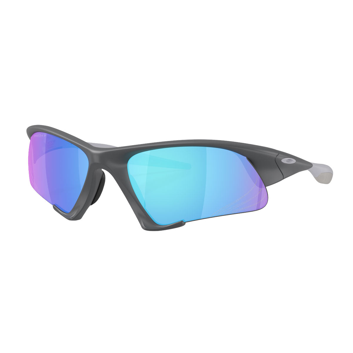 Oakley Suture Jacket Sunglasses - Matte Carbon/PRIZM Sapphire Polarized Lens image 2