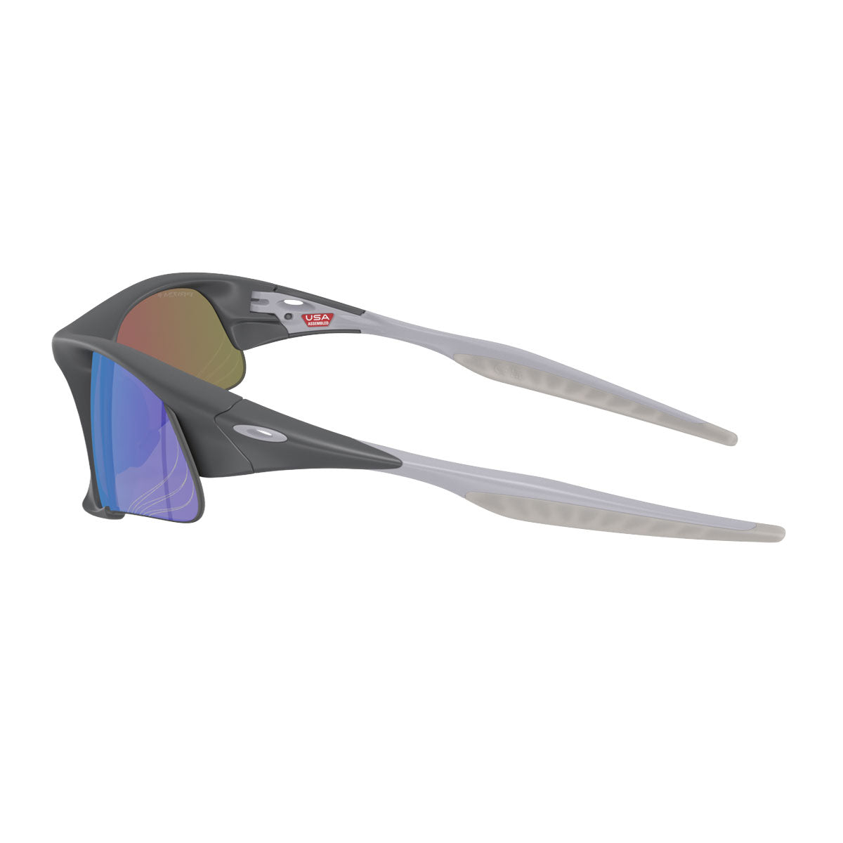 Oakley Suture Jacket Sunglasses - Matte Carbon/PRIZM Sapphire Polarized Lens image 3