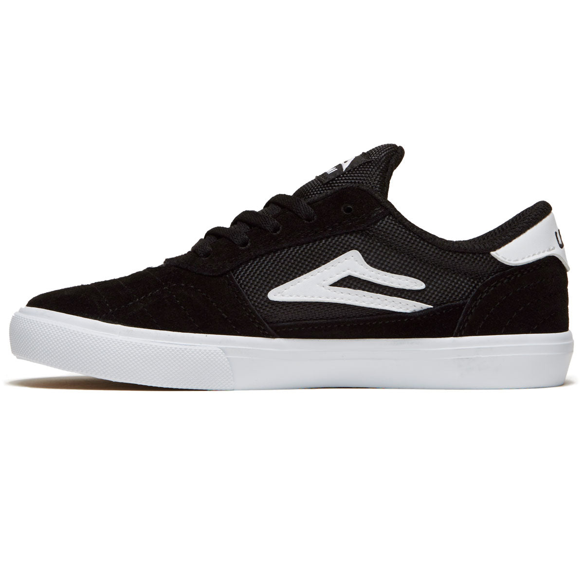 Lakai Youth Cambridge Shoes - Black/White Suede image 2