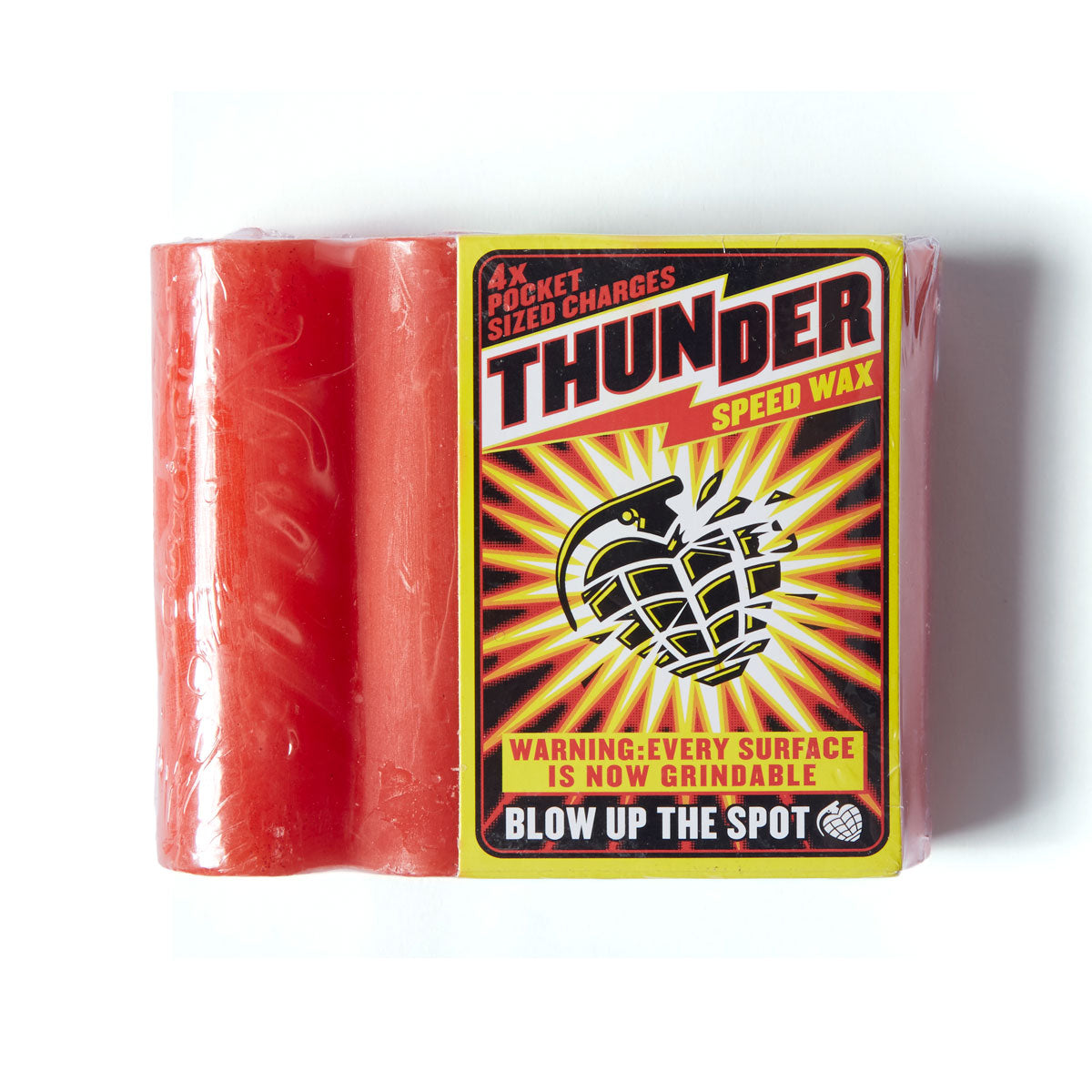 Thunder Dynamite Speed Skate Wax - Red image 1