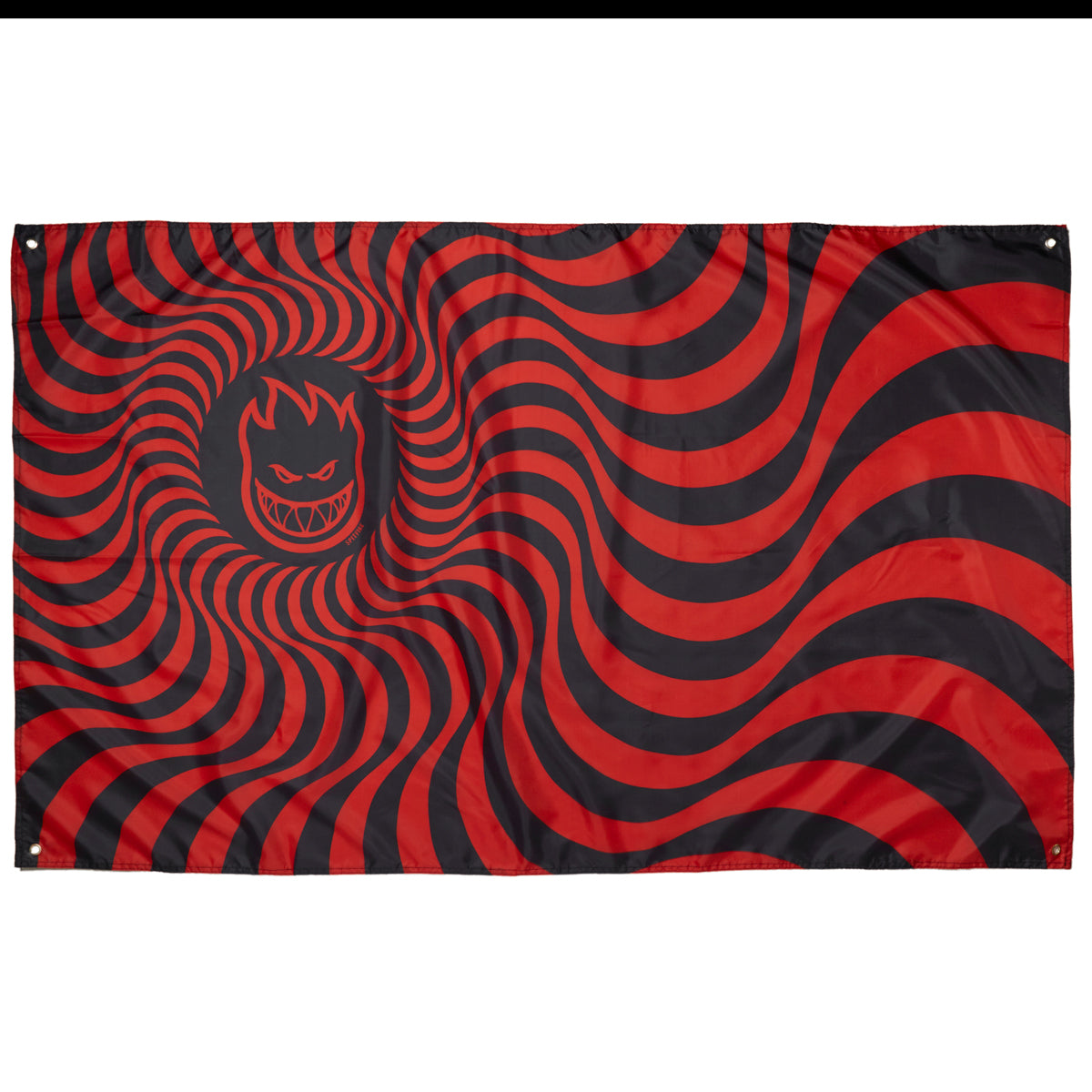 Spitfire Bighead Banner - Red/Black Swirl image 1