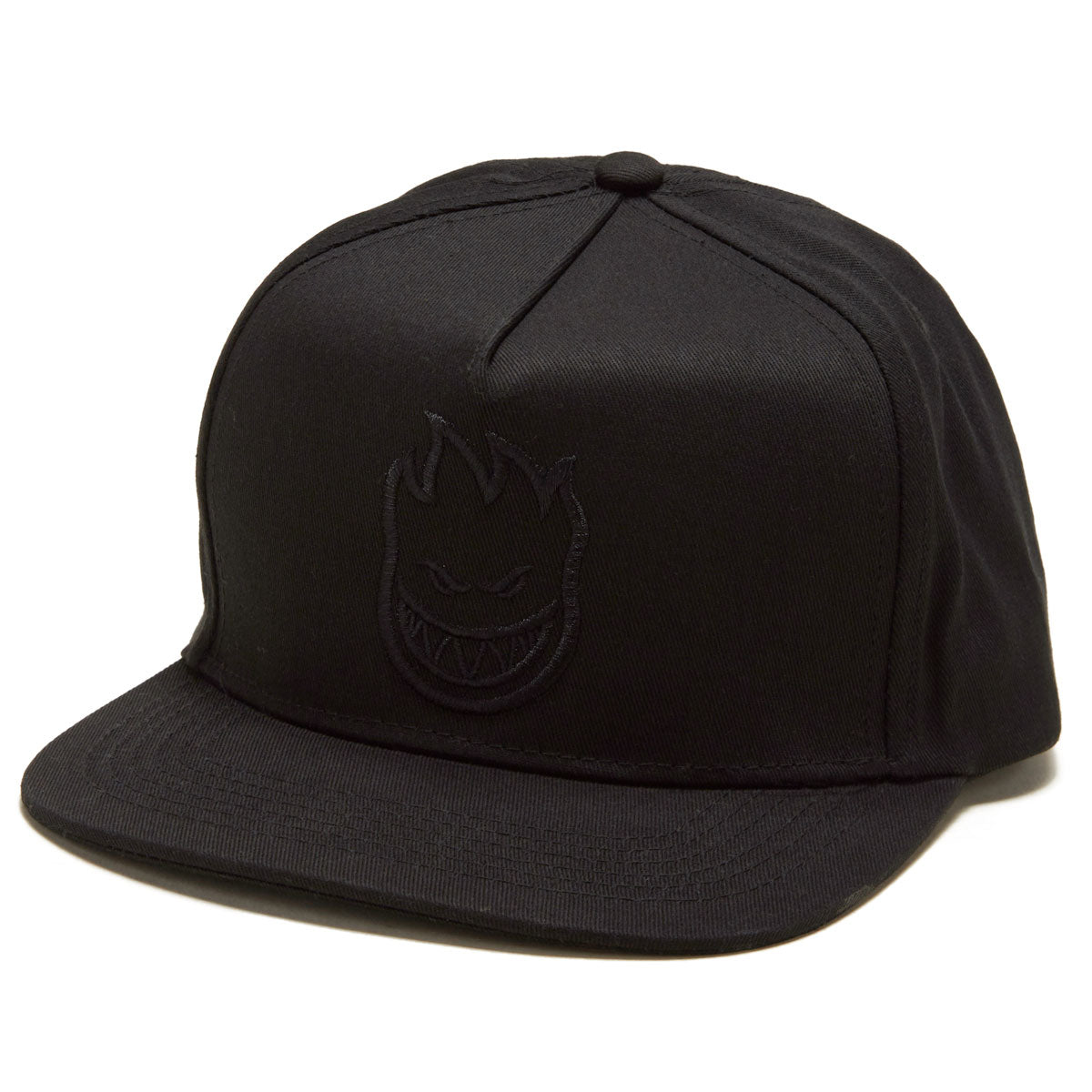 Spitfire Bighead Adjustable Snapback Hat - Black/Black image 1