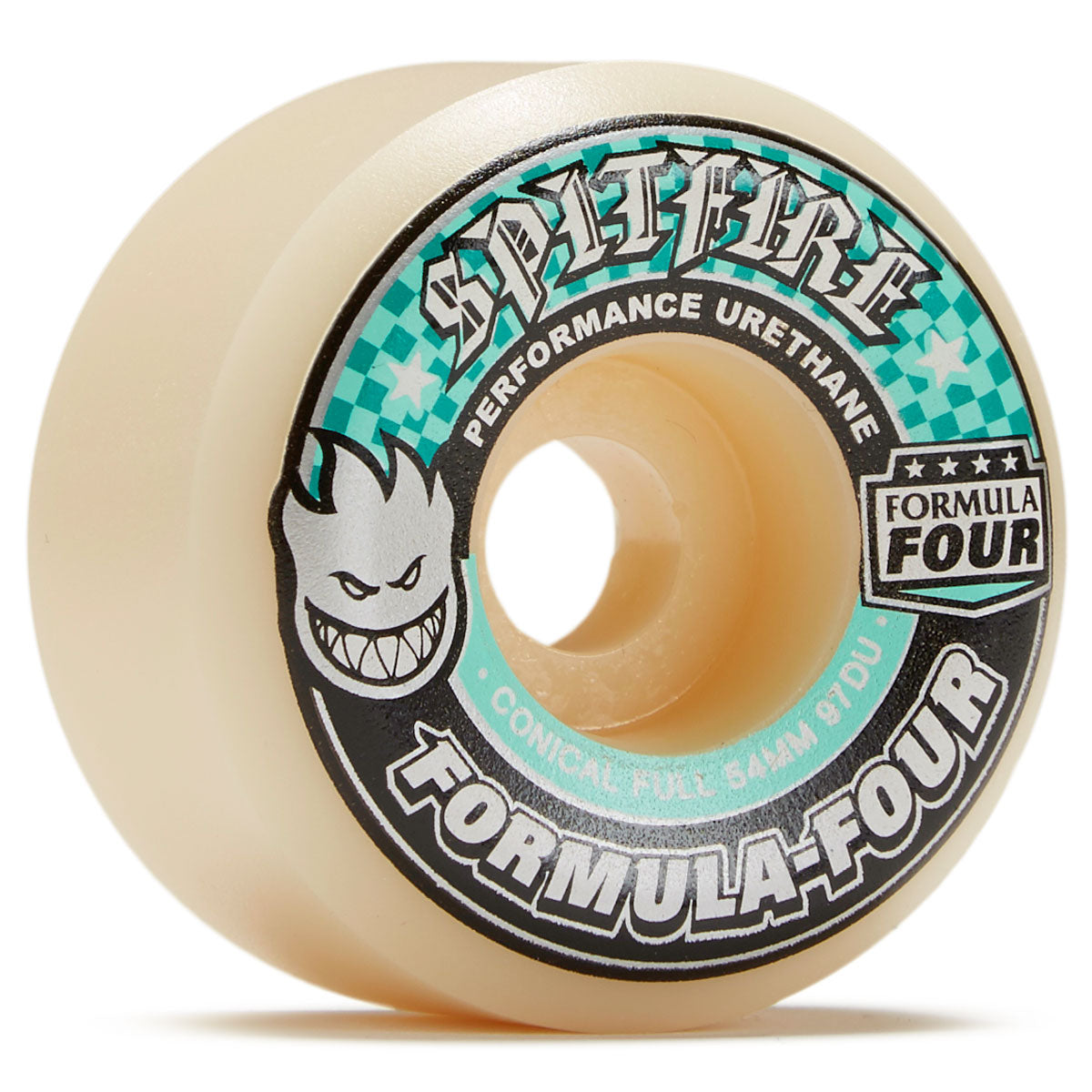 Spitfire F4 97d Conical Full Skateboard Wheels - 54mm image 1