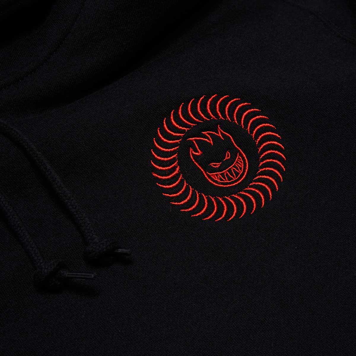 Spitfire Classic Swirl Overlay Sleeve Hoodie - Black/Red/Yellow image 3