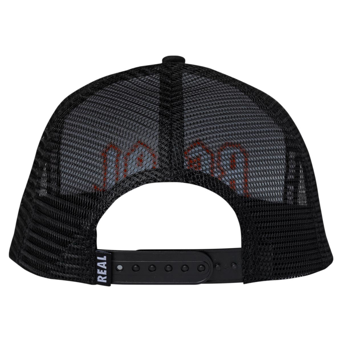 Real Deeds Snapback Hat - White/Black/Red image 2