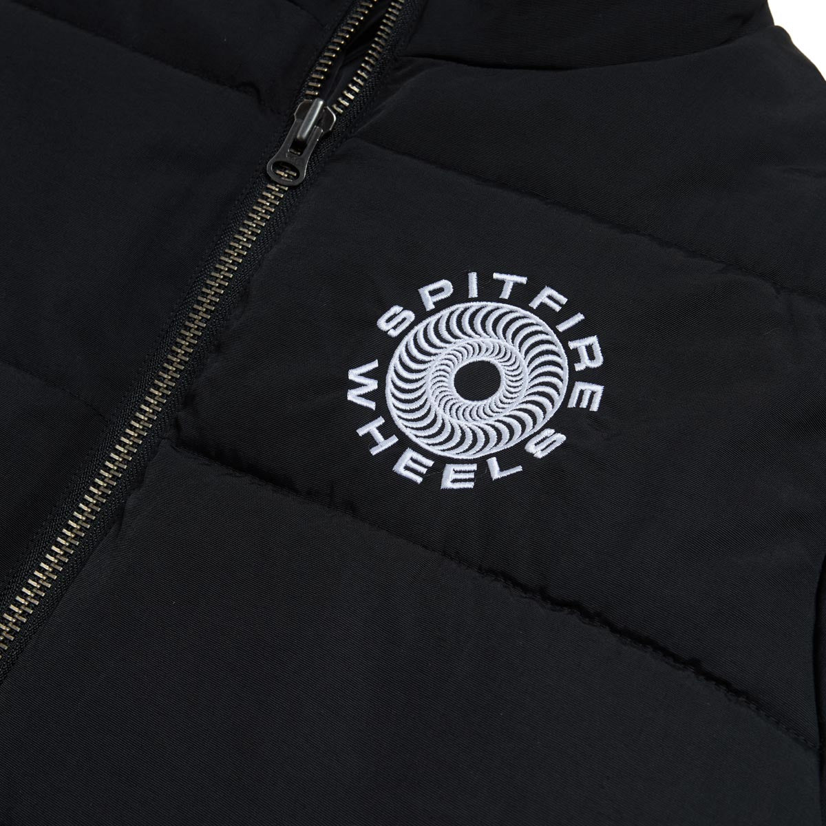 Spitfire Classic '87 Swirl Puff Jacket - Black image 3