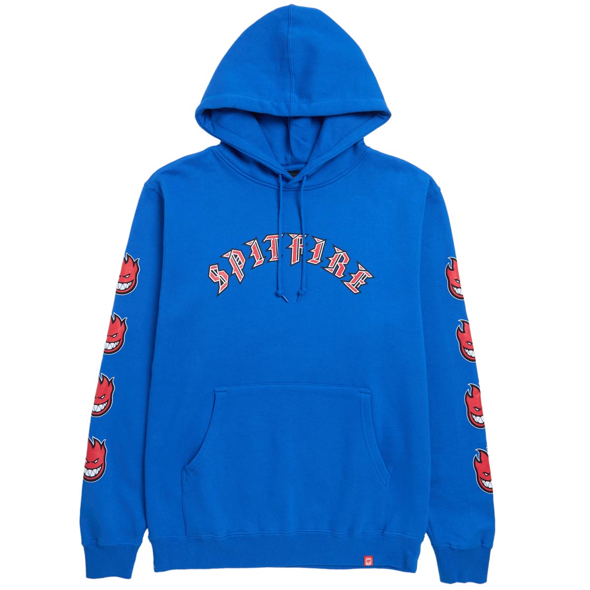 Spitfire Old E Bighead Fill Sleeve Hoodie - Royal image 1