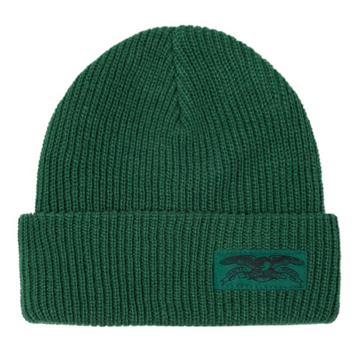 Anti-Hero Stock Eagle Label Beanie - Green/Black image 1