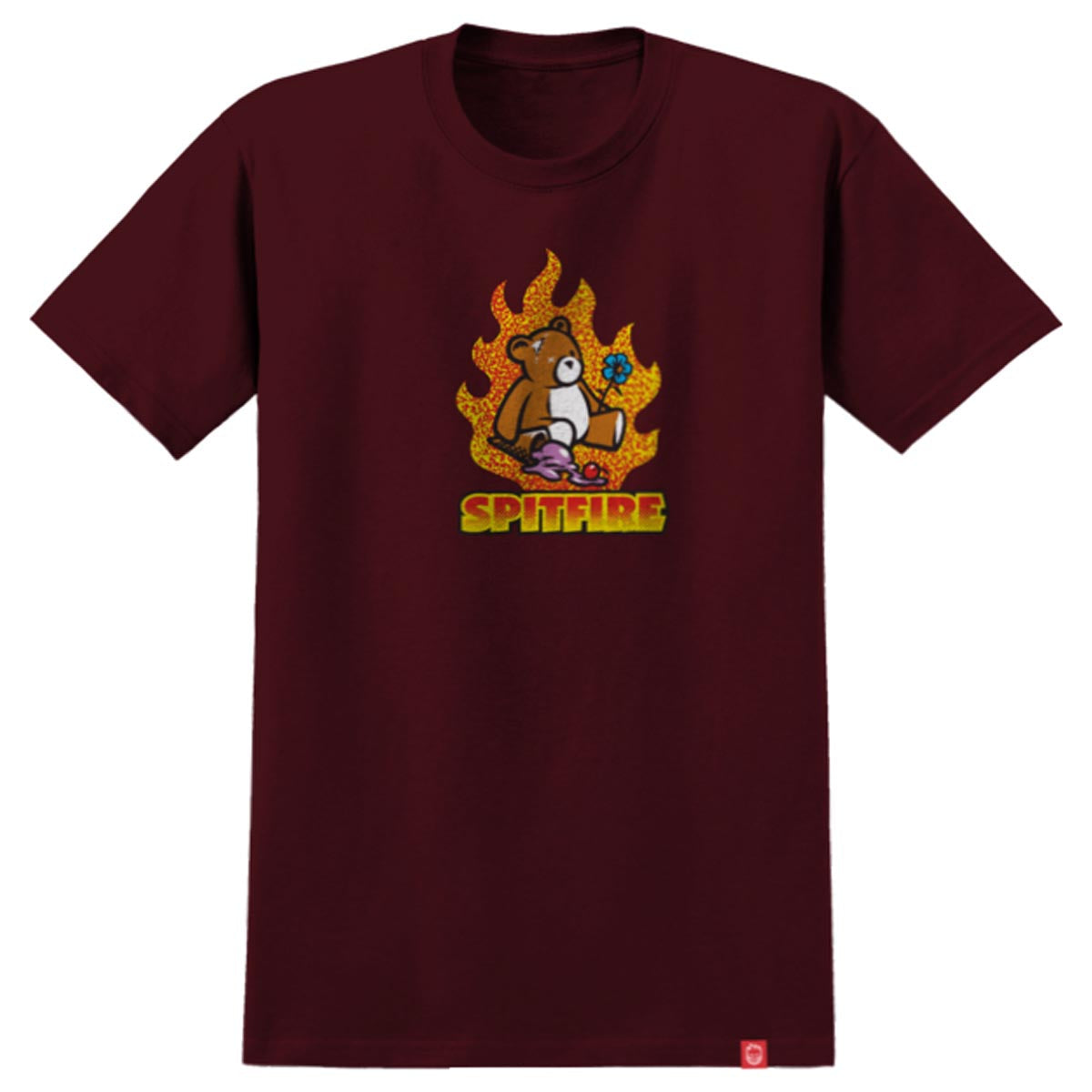 Spitfire Lil Beatdowns T-Shirt - Maroon image 1