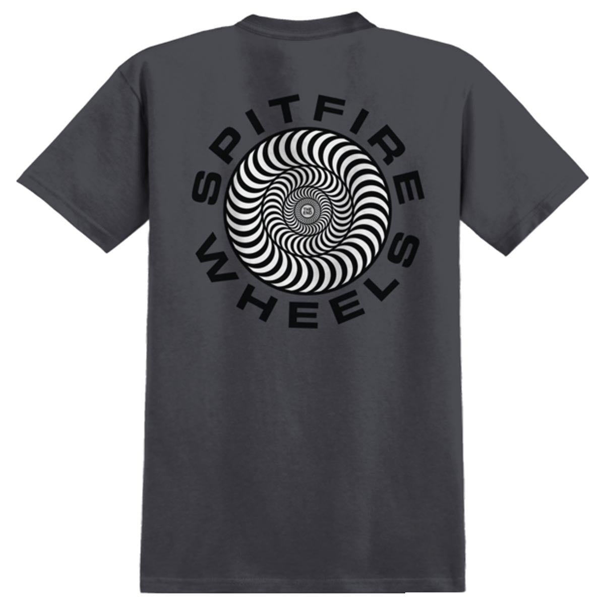 Spitfire Classic '87 Swirl Fill T-Shirt - Charcoal image 1