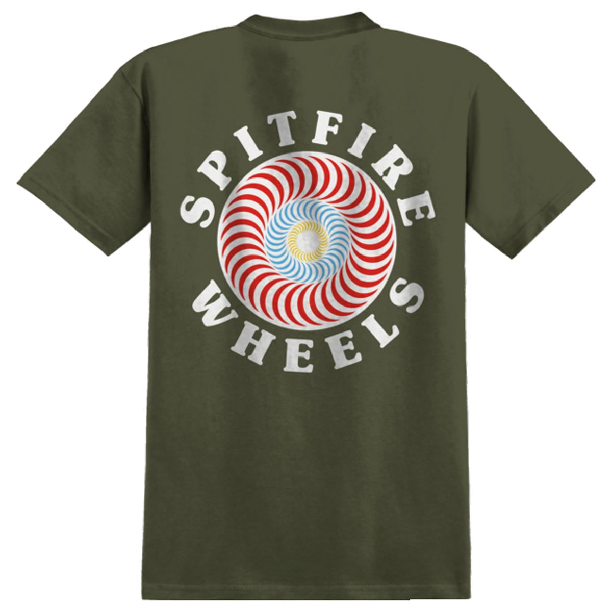 Spitfire OG Classic Fill T-Shirt - Military Green image 1