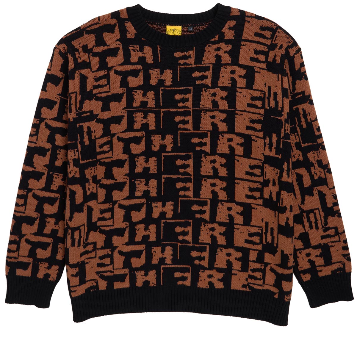 There Torn Sweater - Black/Brown image 1