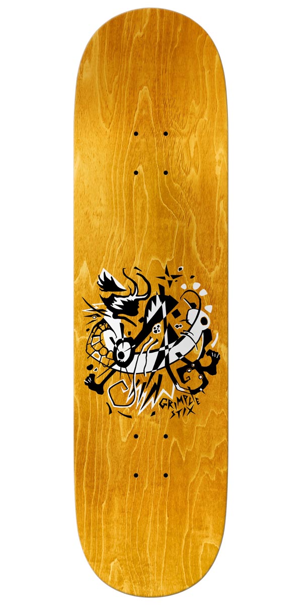 Anti-Hero Grimplestix Fine Art Skateboard Deck - 8.50