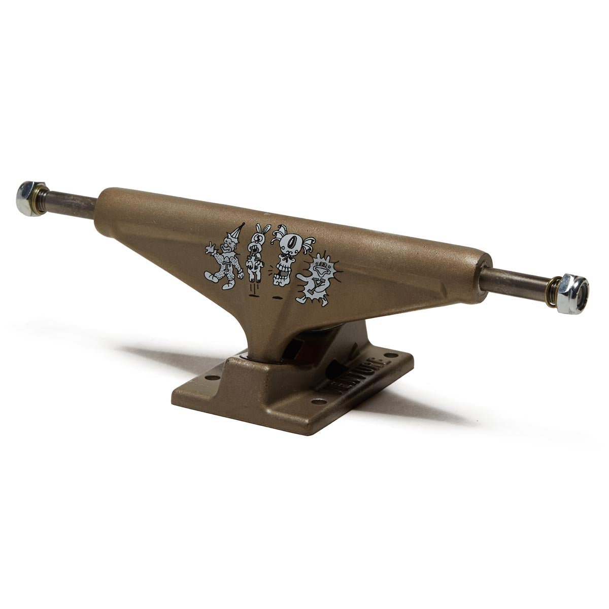 Venture Troy Gipson Pro Edition Skateboard Trucks - Raw Clear Matte Gold - 5.6 image 1