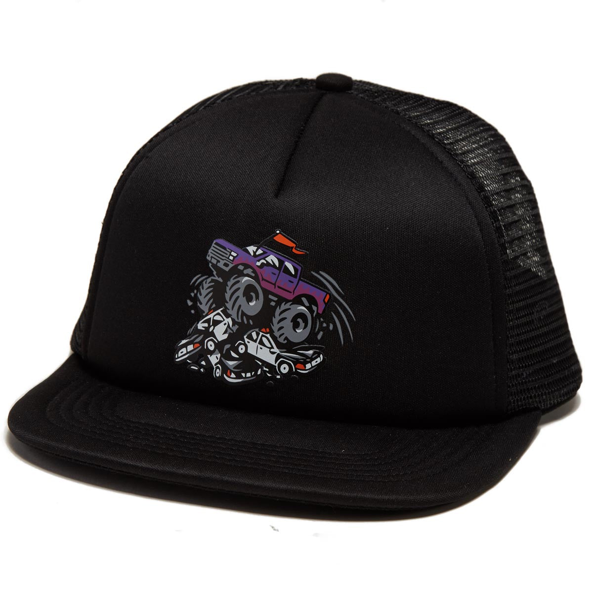 Real Pig Romp Trucker Hat - Black image 1