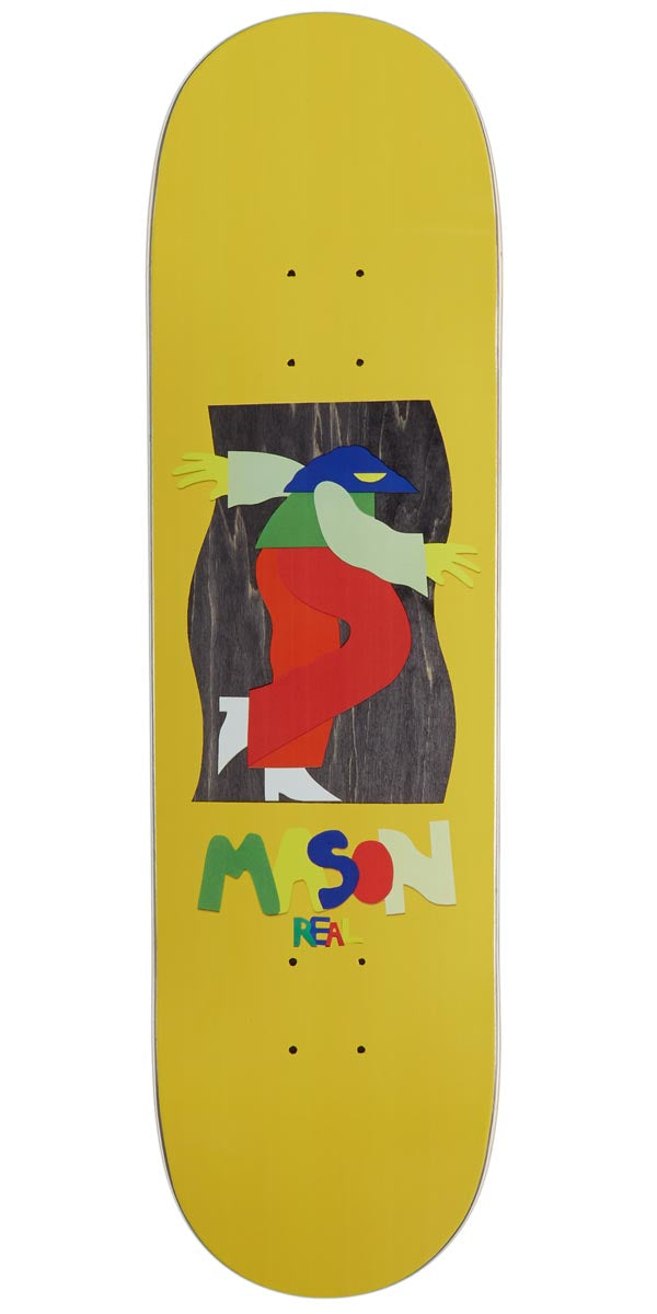 Real Mason By Marbie Skateboard Deck - Yellow - 8.50