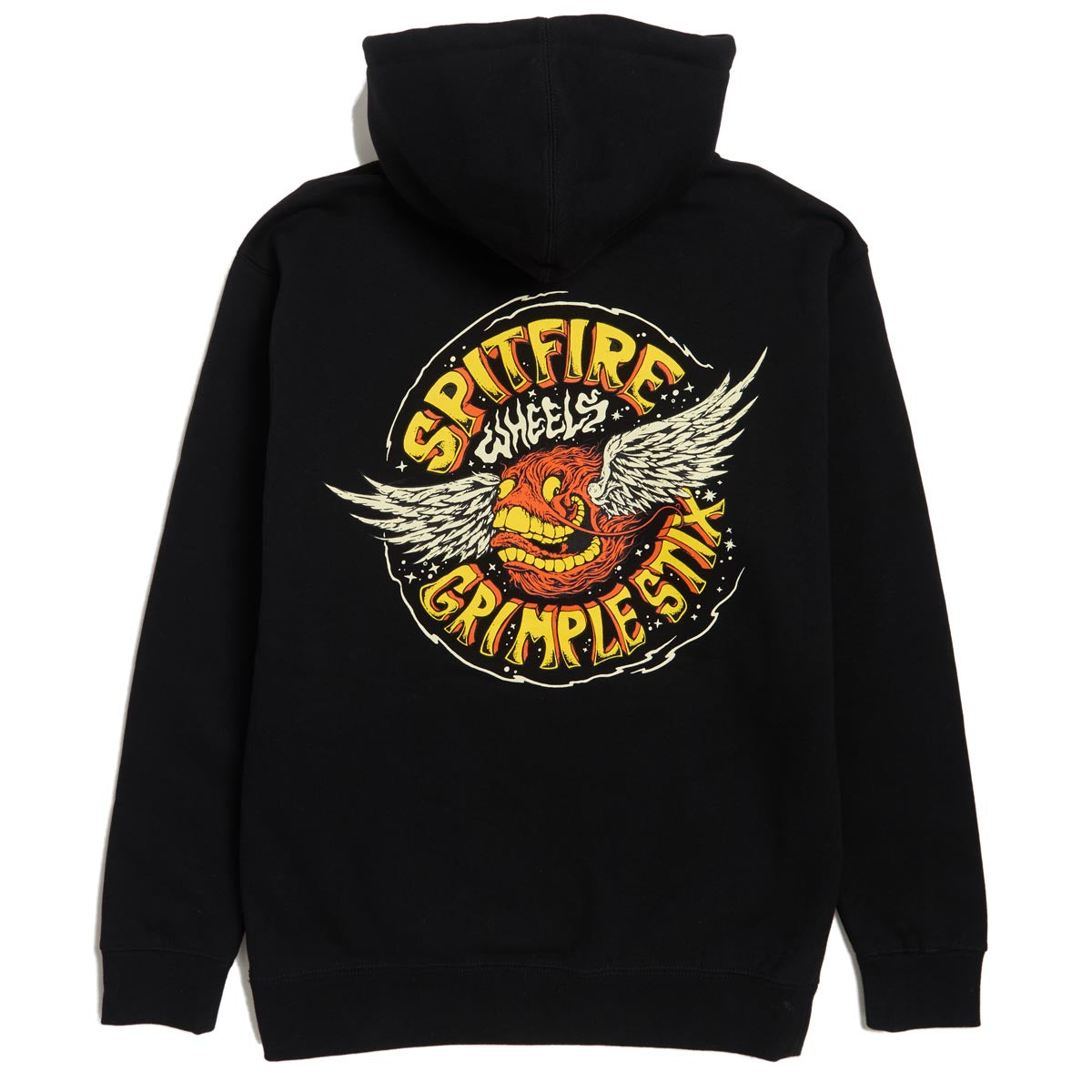 Spitfire x Grimple Flying Grimple Hoodie - Black image 1