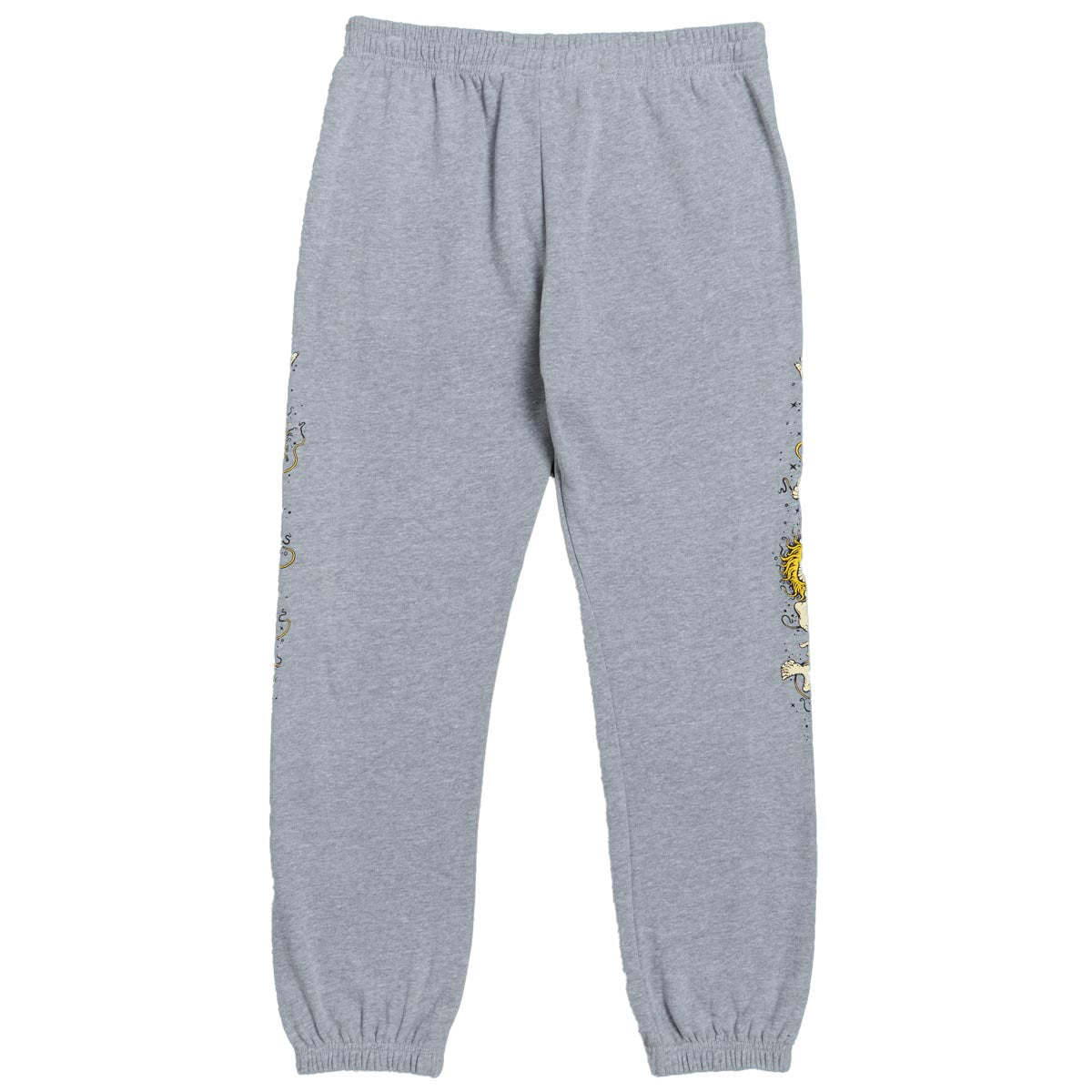 Anti-Hero Grimple Stack Sweat Pants - Heather Grey image 2