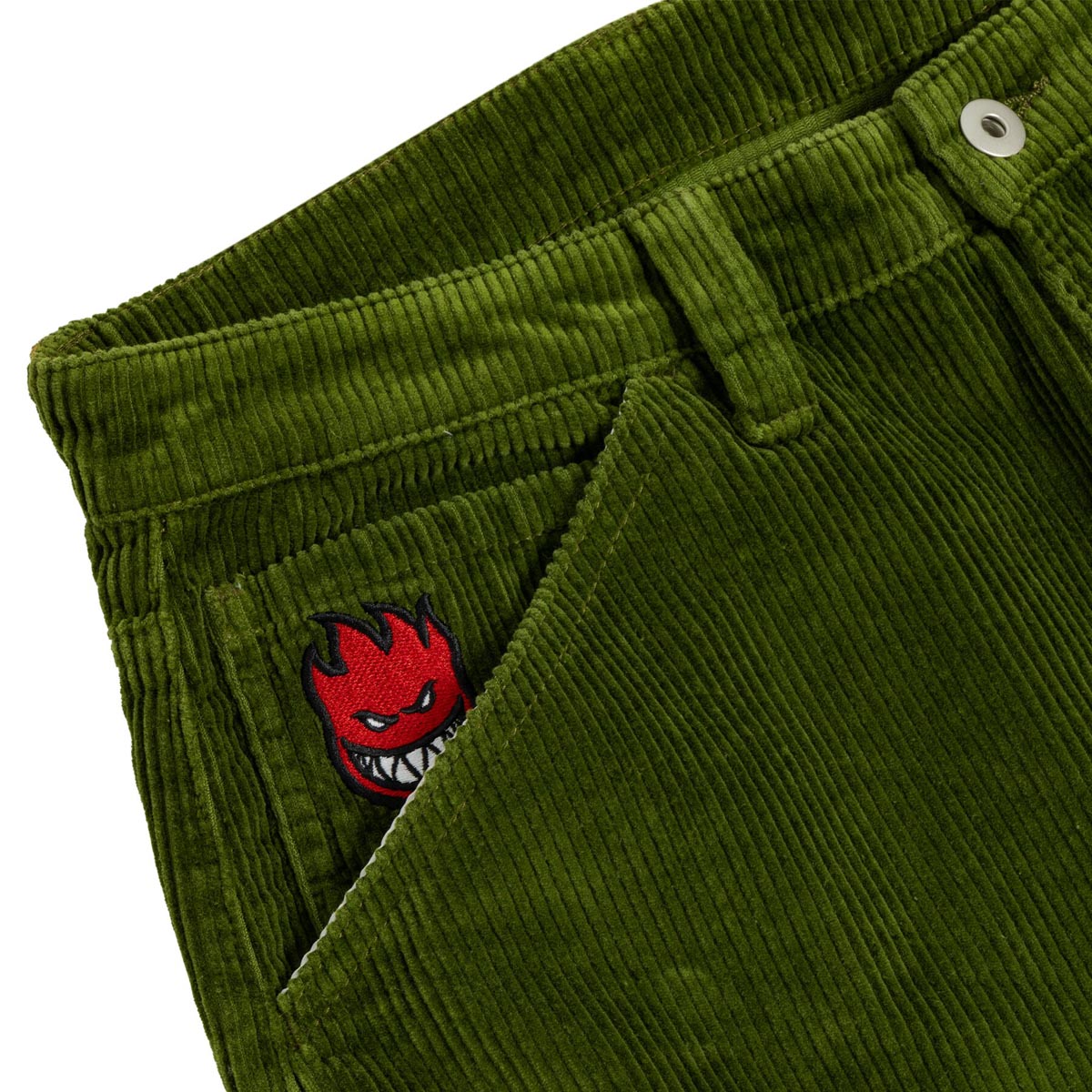 Spitfire Bighead Fill Corduroy Pants - Olive image 3