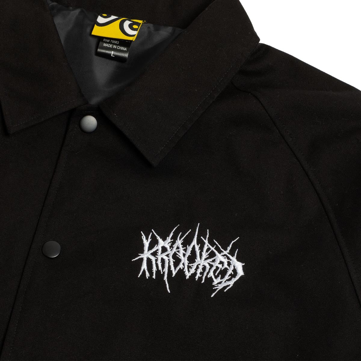 Krooked Necro Skript Jacket - Black/White image 4