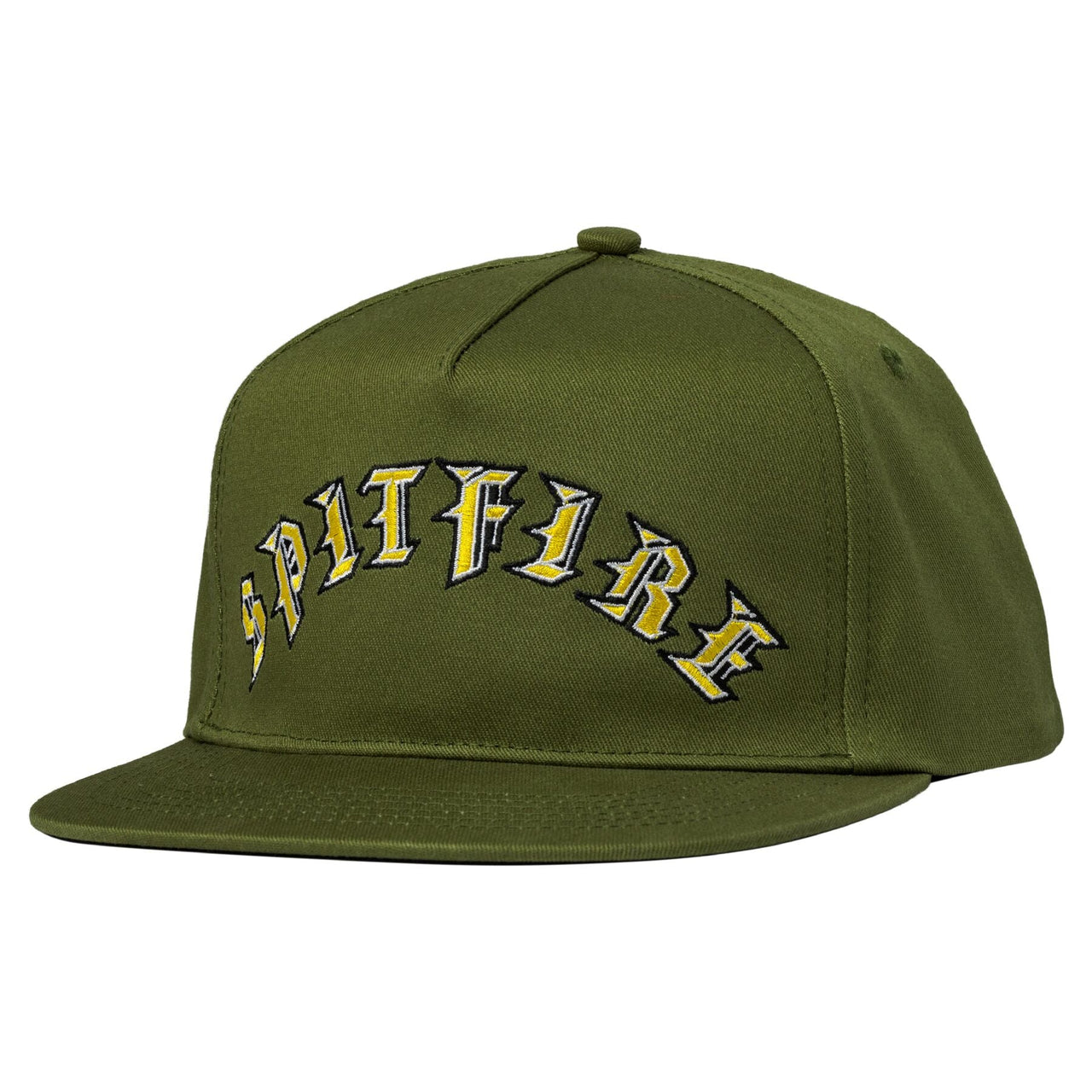 Spitfire Old E Arch Hat - Olive/Gold image 1