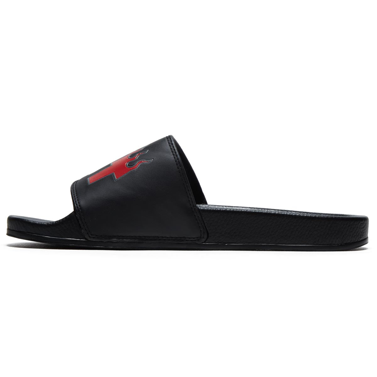 Spitfire Demonseed Script Slide Sandal Shoes - Black/Red/White image 2