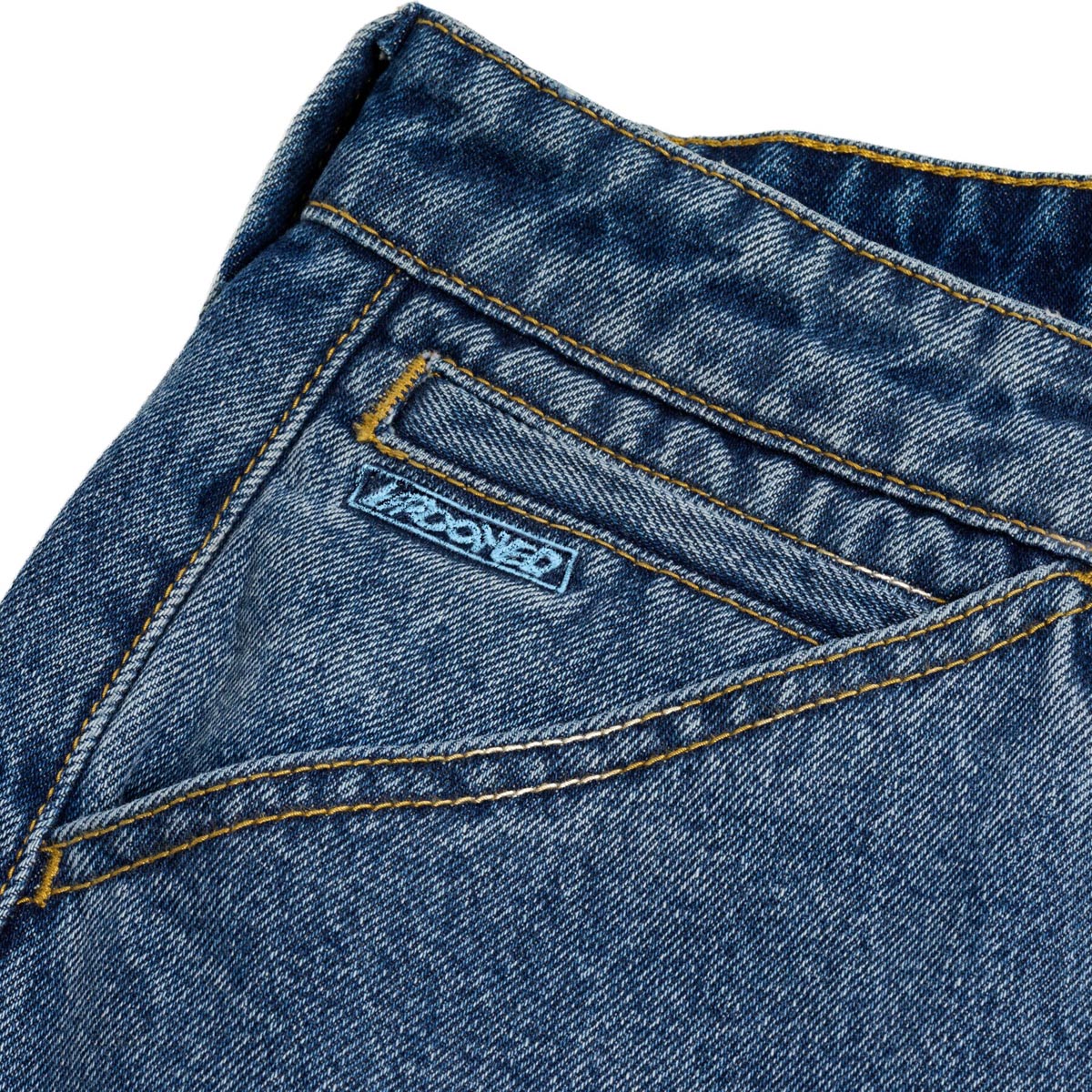 Krooked Eyes Denim Twill Pants - Med Stone Wash image 3