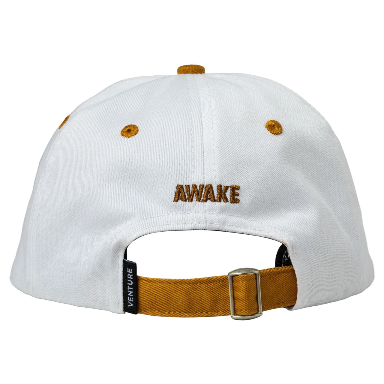 Venture Emblem Hat - White/Dark Khaki image 2