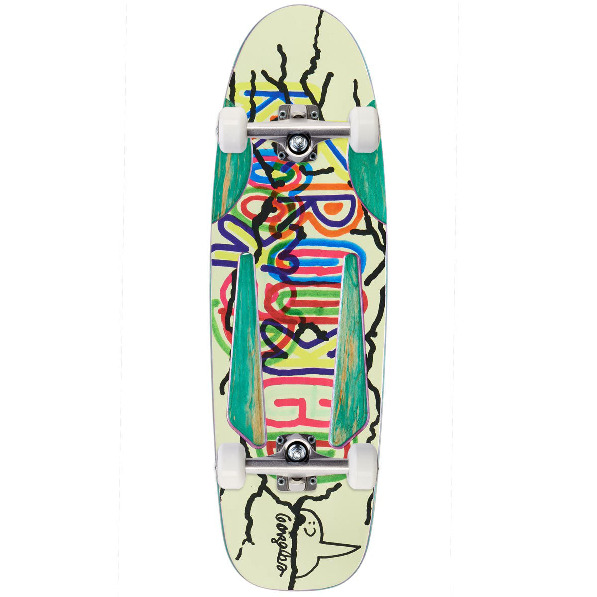 Krooked Gonz Baby Beamer Skateboard Complete - 10.12