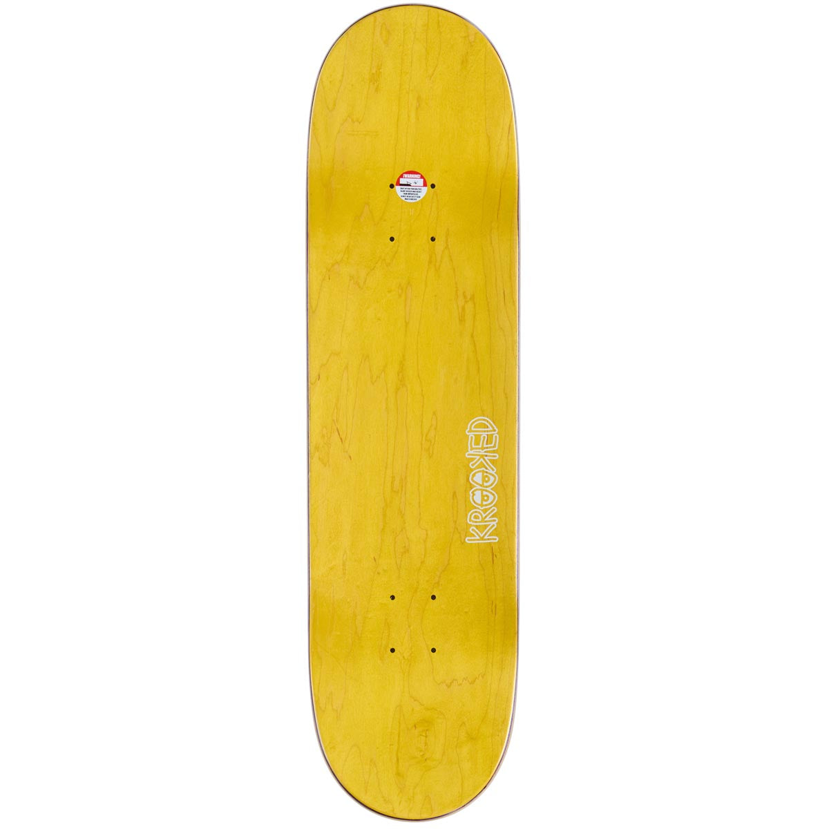 Krooked Knox Ocean Animal Skateboard Complete - White - 8.50