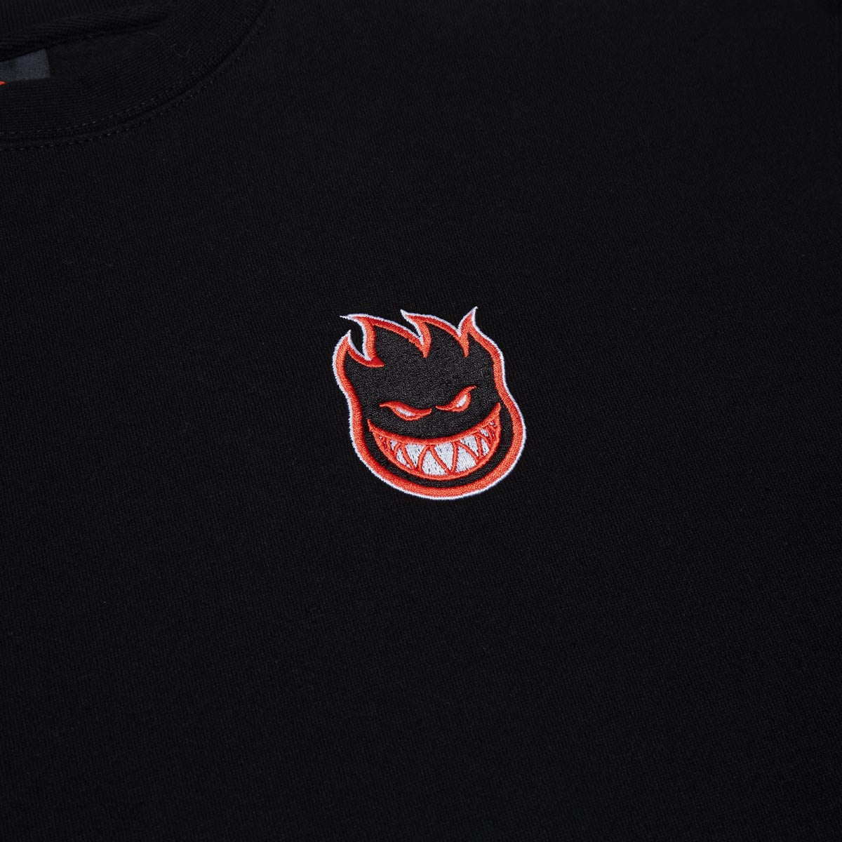 Spitfire Lil Bighead Fill Sweatshirt - Black/Black/Red/White image 2