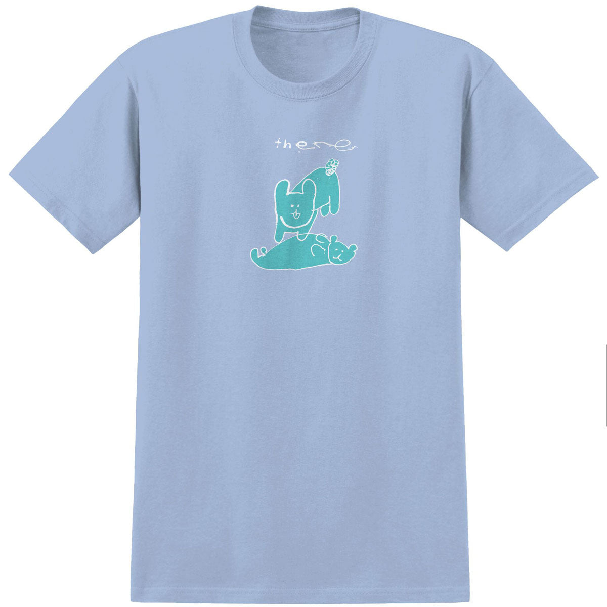 There My Pet T-Shirt - Powder Blue/Blue/White image 1