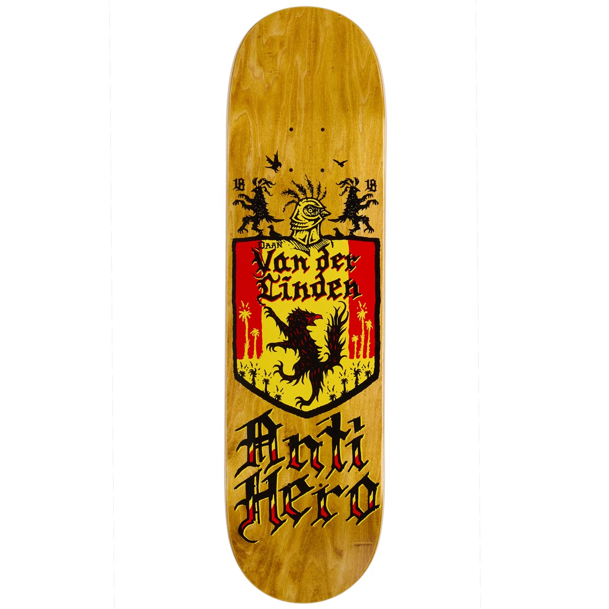 Anti-Hero Daan Coat Of Arms Skateboard Deck - 8.28