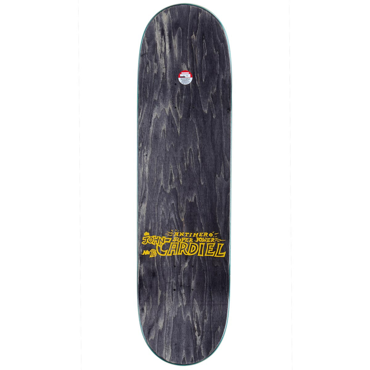 Anti-Hero Cardiel Superpowered Skateboard Complete - Black - 8.50