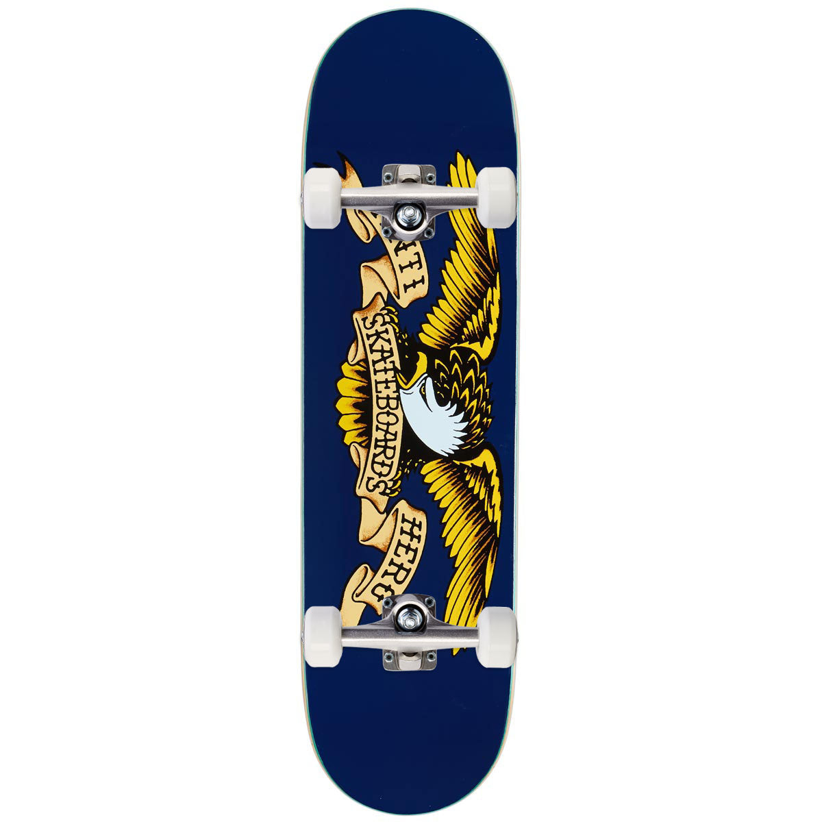 Anti-Hero Easy Rider Classic Eagle Navy Skateboard Complete - Navy - 8.50