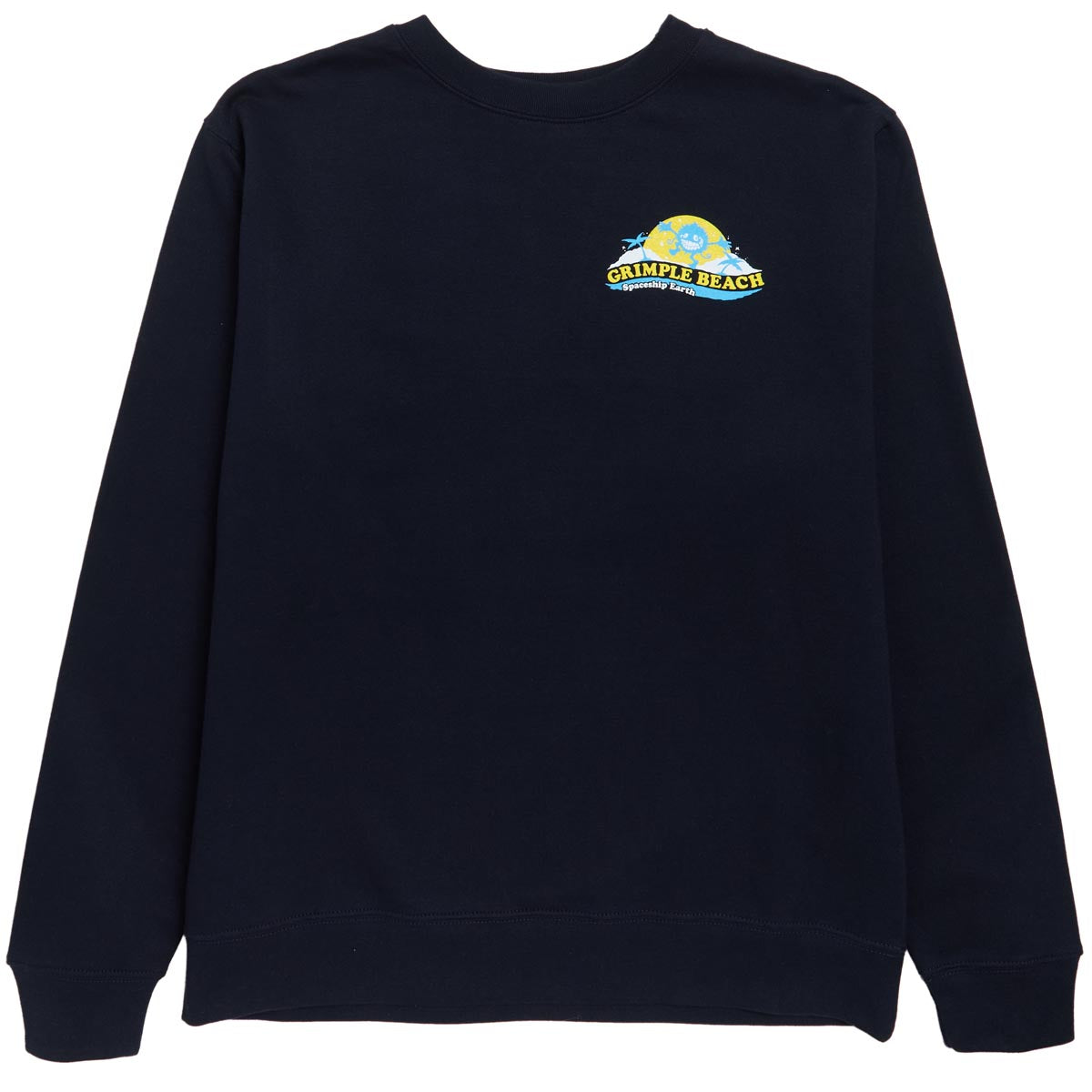 Anti-Hero Spaceship Earth Sweatshirt - Navy image 2