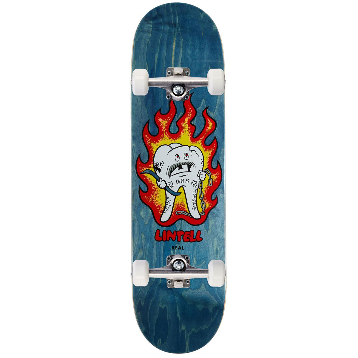 Real Lintell Mascot Skateboard Complete - 8.50