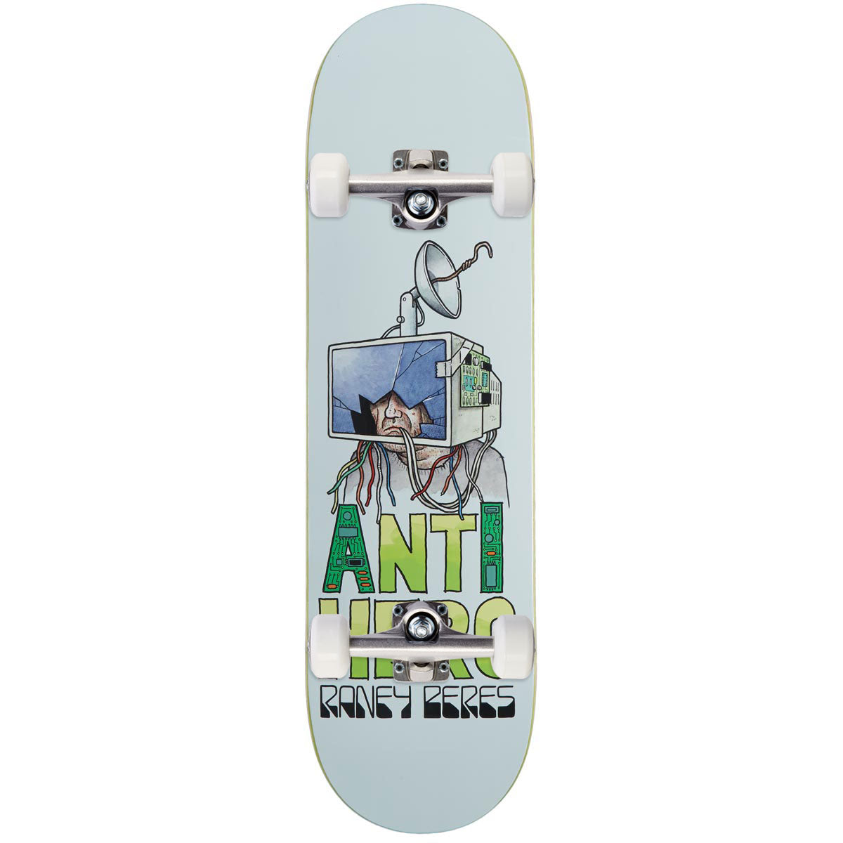 Anti-Hero Beres Anti Intelligence Skateboard Complete - Blue - 9.00