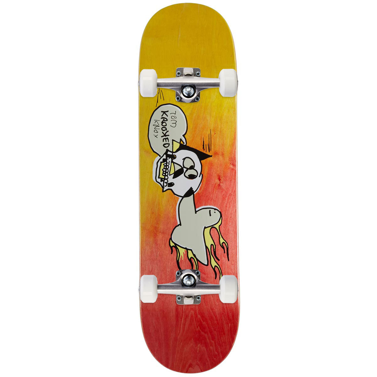 Krooked Knox Burn Bird Skateboard Complete - 8.25