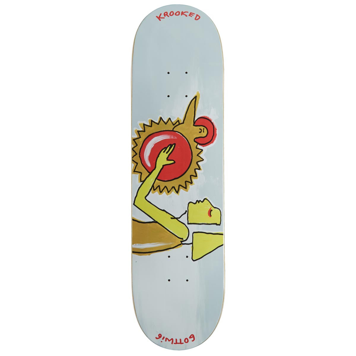 Krooked Gottwig Ra Skateboard Deck - 8.38