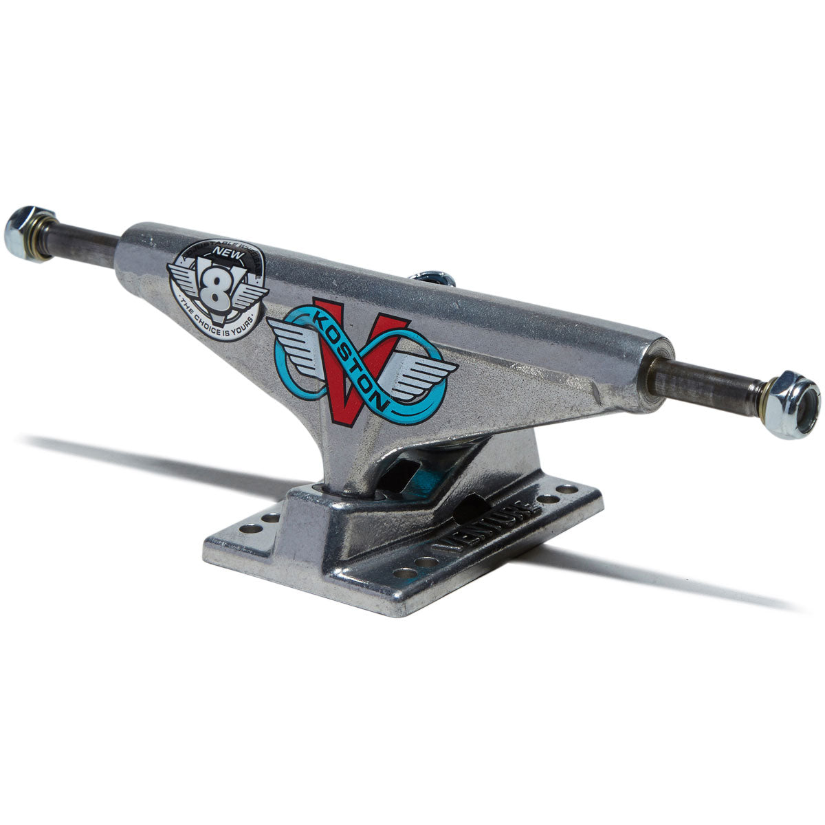 Venture V8 Polished Koston Skateboard Trucks - 5.2 Hi image 1