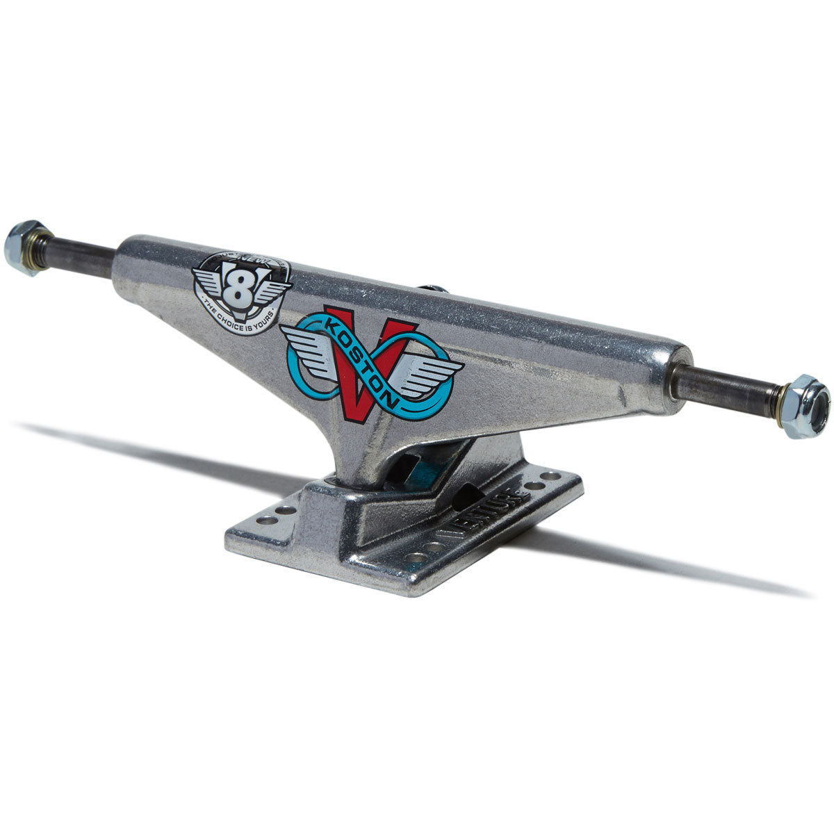 Venture V8 Polished Koston Skateboard Trucks - 5.8 image 1
