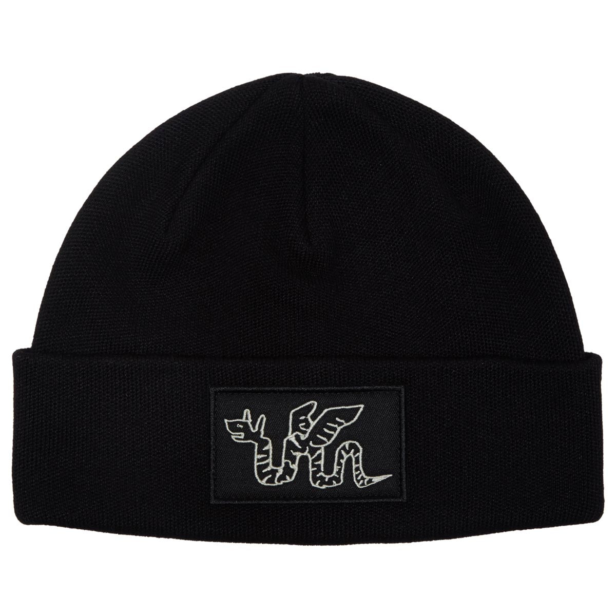 Krooked No Monster Beanie - Black image 1