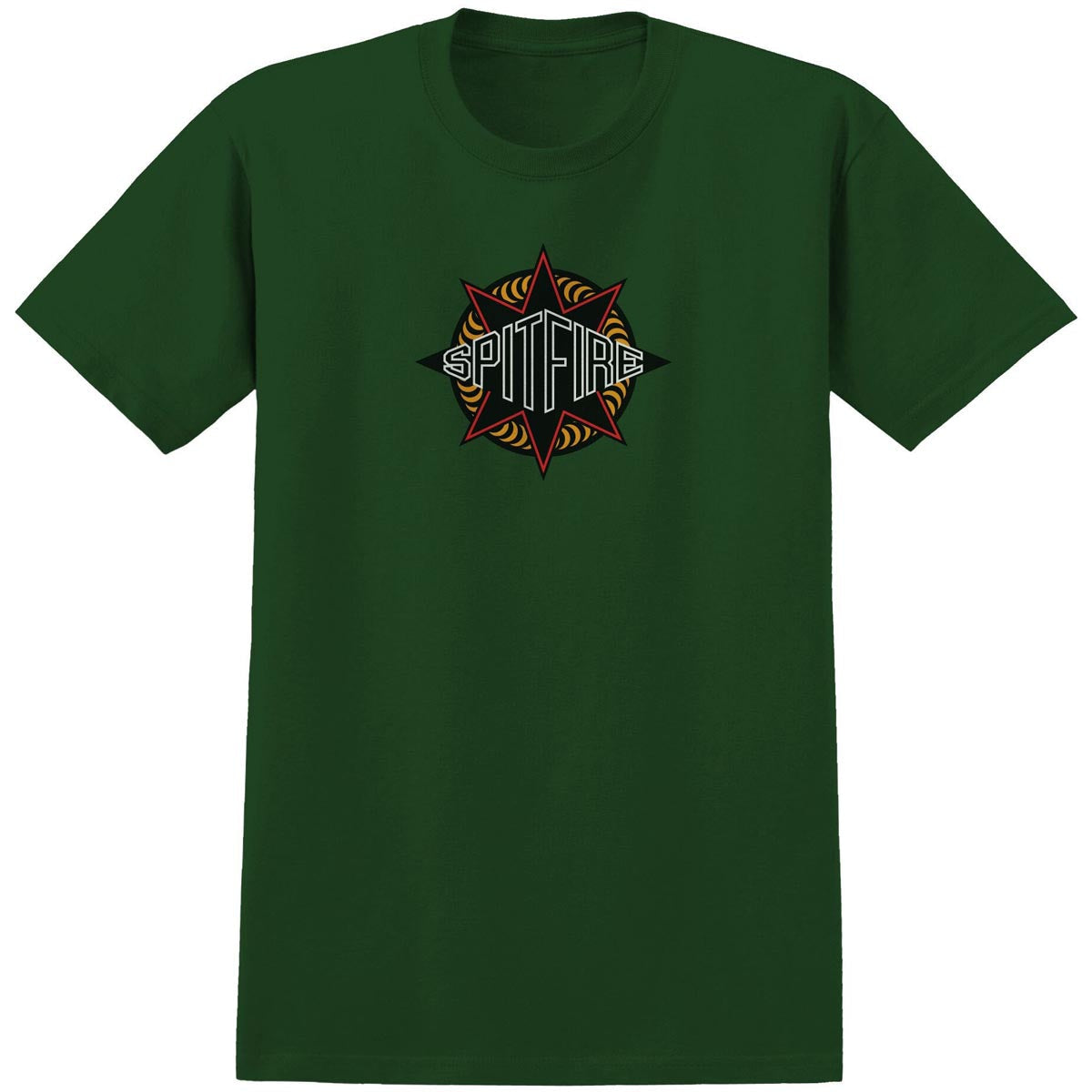 Spitfire Sure Shot T-Shirt - Forest image 1