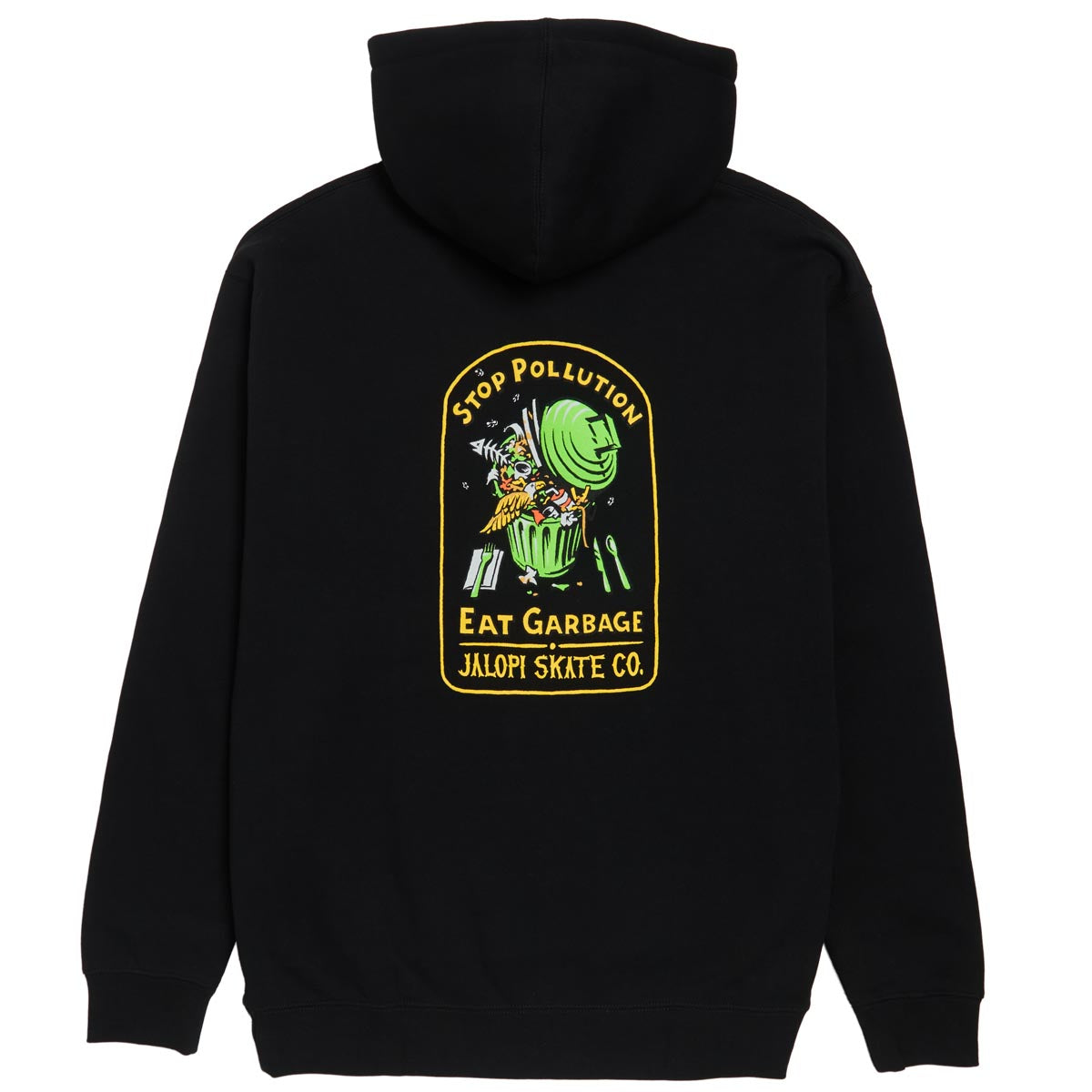 Anti-Hero Jalopi Stop Pollution Hoodie - Black image 1