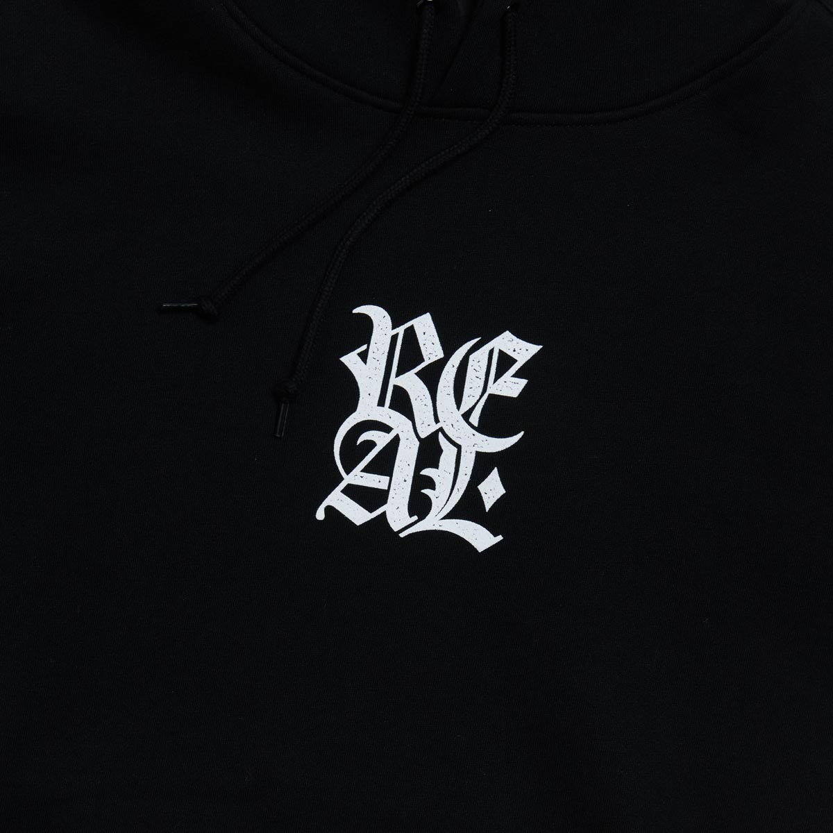 Real Oe Outsider Hoodie - Black image 3